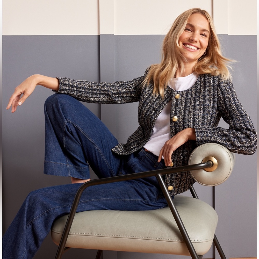 Jcrew Factory Tweed lady jacket